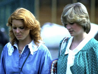 Sarah Ferguson und Prinzessin Diana. 