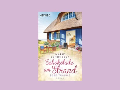 Buchcover "Schokolade am Strand - Süße Träume" von Marie Schönbeck.