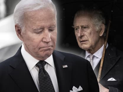 Präsident Joe Biden und König Charles III. 