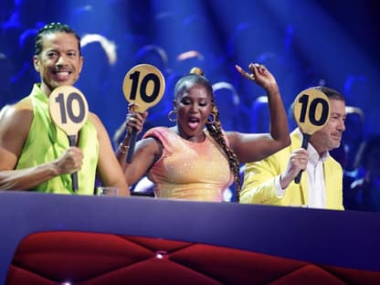 Jorge Gonzalez, Motsi Mabuse und Joachim Llambi vergeben bei "Let's Dance" 10 Punkte