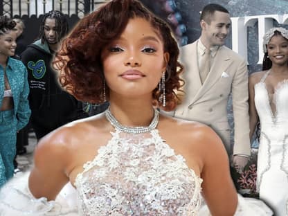 "Arielle"-Star Halle Bailey steht zwischen ihrem Freund DDG und Schauspielkollegen Jonah Hauer-King