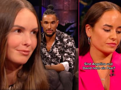 "Bachelor"-Wiedersehen: Lisa, David und Angelina (v.l.)