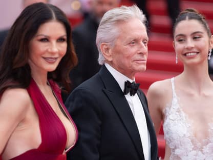 Catherine Zeta Jones und Michael Douglas in Cannes