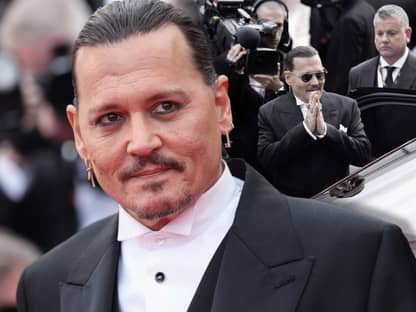 Johnny Depp feiert sein Comeback beim 76. Cannes Filmfestival 