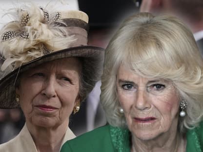 Prinzessin Anne und Königin Camilla. 