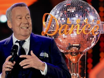 Roland Kaiser mit Let's Dance Pokal