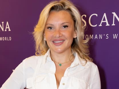 Evelyn Burdecki beim Lascana-Event