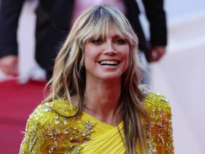 Heidi Klum in Cannes.