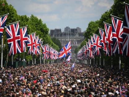 "Trooping the Colour" in London, 2022. 