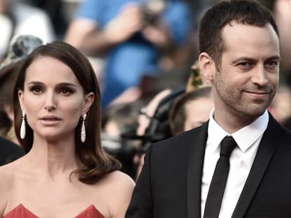 Natalie Portman mit Ehemann Benjamin Millepied auf dem roten Teppich