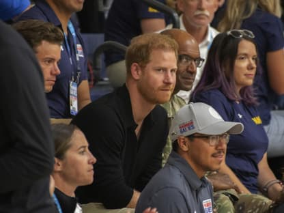 Prinz Harry bei den "EWarrior Games" in San Diego. 