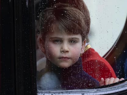 Prinz Louis am Tag der Krönung von König Charles III., 6. Mai 2023. 