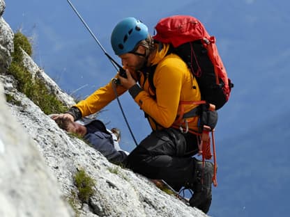 Sebastian Ströbel bei "Die Bergretter".