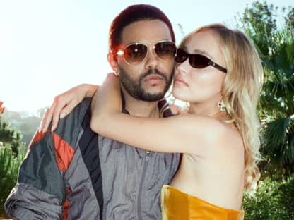 The Weeknd und Lily-Rose Depp für "The Idol"