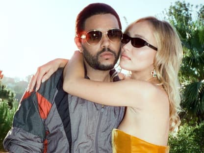 The Weeknd und Lily-Rose Depp für "The Idol"