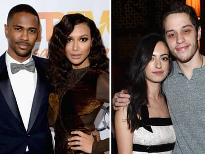 Big Sean mit Naya Rivera und Pete Davidson mit Cazzie David