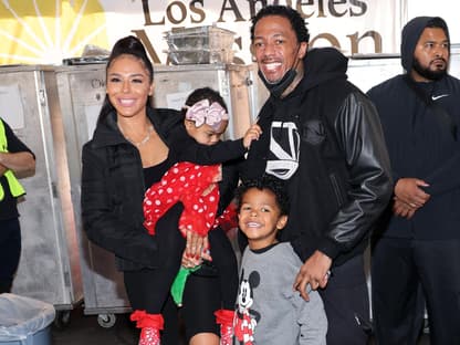 Brittany Bell und Nick Cannon mit ihren Kindern