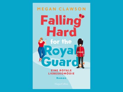 Buchcover "Falling hard for the royal Guard" von Megan Clawson