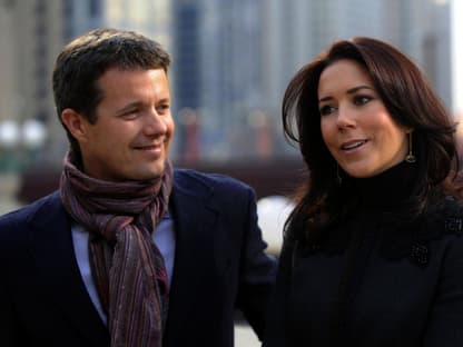 Prinz Frederik und Prinzessin Mary in den USA. 