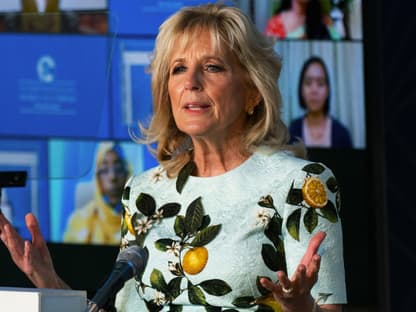 Jill Biden, 2021. 