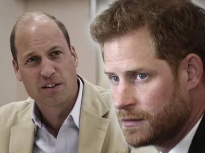 Prinz William und Prinz Harry. 