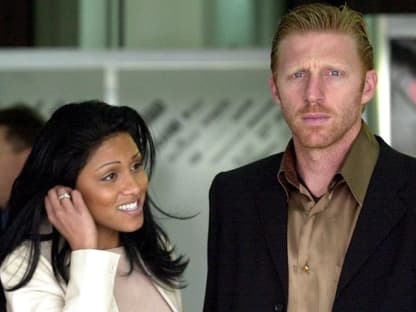 Sabrina Setlur und Boris Becker