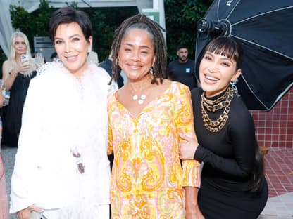 Kris Jenner, Doria Ragland und Kim Kardashian in Los Angeles.