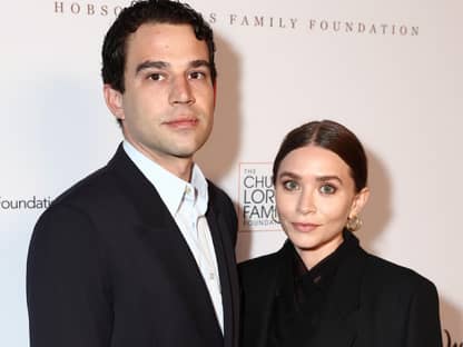 Louis Eisner und Ashley Olsen auf dem red carpet