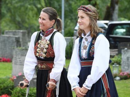 Prinzessin Märtha Louise und ihre Tochter Leah Isadora Behn.