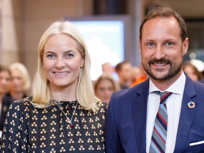 Prinzessin Mette-Marit und ihr Gatte Kronprinz Haakon. 