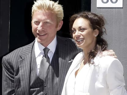 Boris und Lilly Becker bei ihrer Hochzeit im Jahr 2009