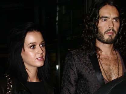 Katy Perry und Russell Brand 