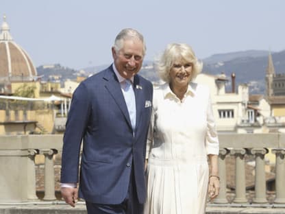 König Charles III. und Königin Camilla in Italien: 2017 in Florenz 