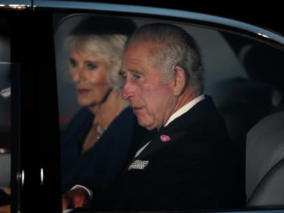 Königin Camilla und König Charles III. in Frankreich. 