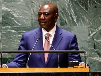 William Ruto, Präsident Kenias. 