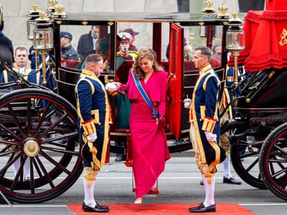 Prinzessin Alexia der Niederlande am Nationalfeiertag. 