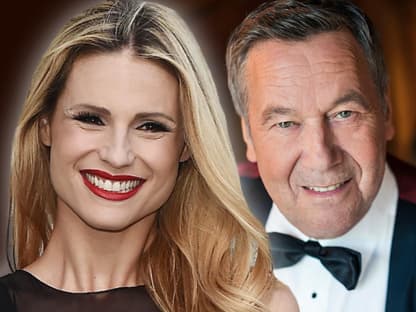 Collage Roland Kaiser und Michelle Hunziker