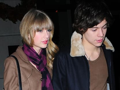 Taylor Swift und Harry Styles im Dezember 2012