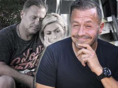 Willi Herren mit Jasmin Herren im "Sommerhaus"