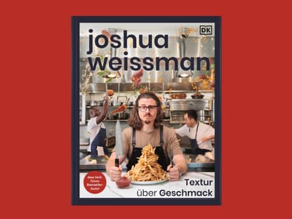 Buchcover "Textur über Geschmack" von Joshua Weissman