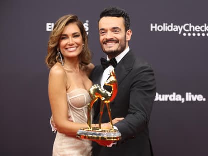 Jana Ina Zarrella und Giovanni Zarrella beim Bambi 2023