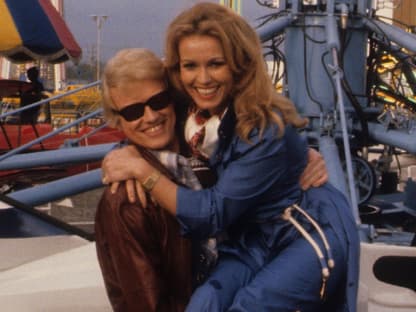 Heino und Hannelore auf einem Jahrmarkt