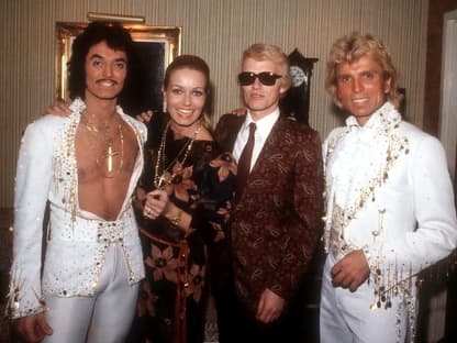 Heino und Hannelore zusammen mit Siegfried und Roy