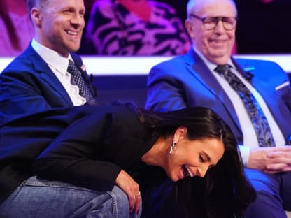 Oliver Pocher und Amira Pocher beim "Prominenten Special" von "Wer wird Millionär?"