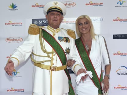 Prinz Alexander von Anhalt und Freundin Justine