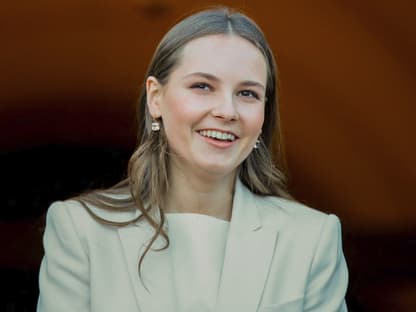 Prinzessin Ingrid Alexandra von Norwegen lacht