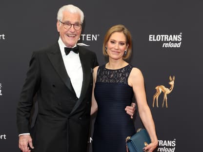 Sky du Mont und Julia Schütze beim Bambi 2023