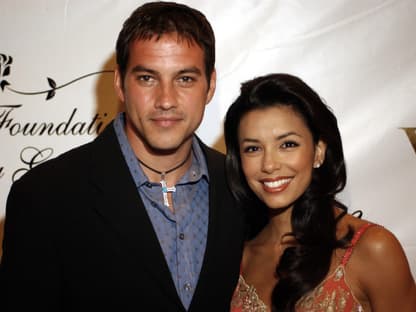 Tyler Christopher und Eva Longoria im Juni 2003