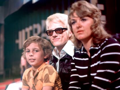 Heino mit Sohn Uwe und Ex-Frau Lilo