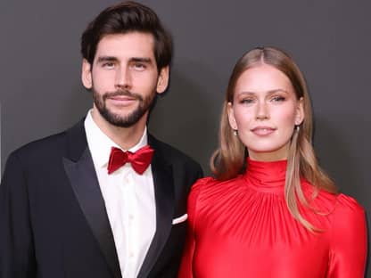 Alvaro Soler und Melanie Kroll beim "GQ Men Of The Year Award 2023" in Berlin